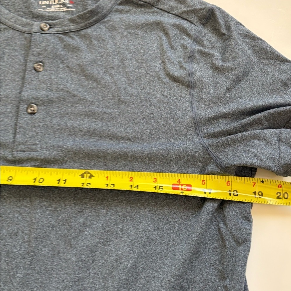Untuckit Set of 2 Short Sleeve Tshirts Clarendon & Kanzler Blue and Red Size S - Picture 13 of 13